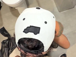 Sexy Latin Twink Gets Fucked in Wc