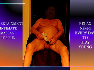 Top-notch entertainment involving a penis and a body massage