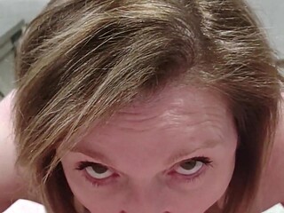 Immense Melons Suzi Spunk in Jaws Suck off