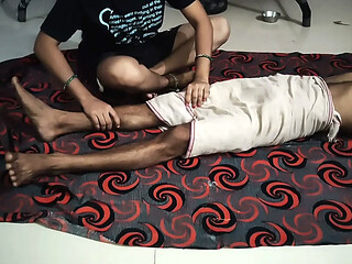 Bhabhi seduced and devoured in a Hindi video
