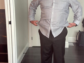 Stepdaddy Comes Home in a Suit