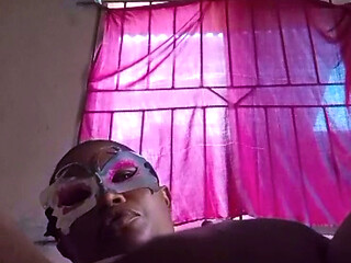 Roselee touching herself on a live video