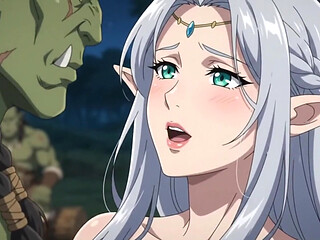 Captured by the Orc Warlord Elf Princess's Forbidden Night