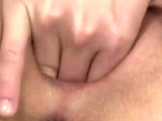 Sexy Amateur MILF with Big Tits Masturbates Her Hairy Pussy with a Dildo and Enjoys