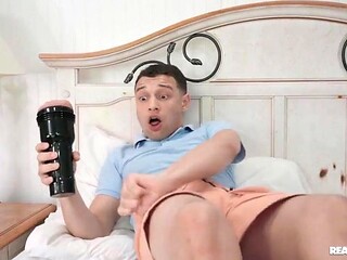 Amateur hot maid sucks cock and rides