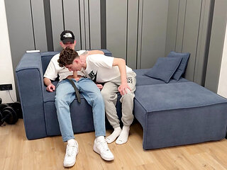Hot gay blowjob