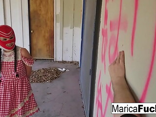 Marica the house jacker gets some BBC from Chris Cock!