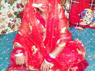 Fast time honeymoon video hindi audio Claire Vais red saree bride fucking after lifting the saree, awesome full video