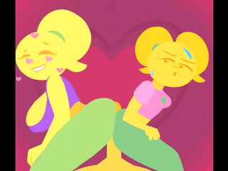 (Sssir8) Emoji sisters buttjob