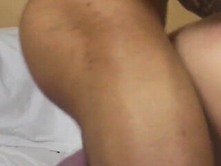 Getting My Tight Pussy Fucked and Creampied in a Hotel