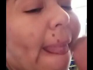 She likes eating cum