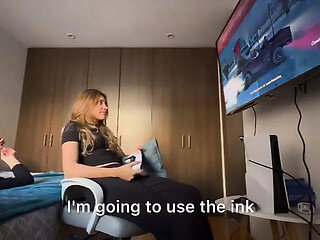 My Best Friend Touches Me and Sucks My Pussy While I Play Video Games