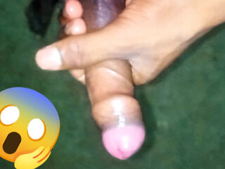 A Single Boy Self Masturbate In The Deep Night