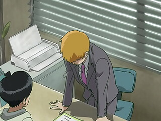 Reigen penetra a hoyuelo Mob Psycho 100 hentai