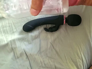 Ring512 masturbation with dildo and fleshlight