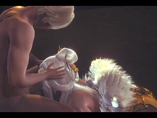 Genshin Impact Hentai - Ningguang Blowjob and Cunnilingus Uncensored - Japanese Asian Manga Anime Game Porn