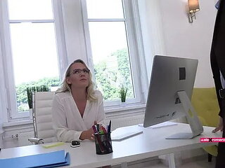Secretaries in High Heels and Glasses 2 (short)