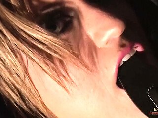 Bound beauty lets him move after intense restraints