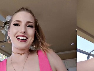Big Tits Blonde Vanna Rose Deepthroats Stepdads Cock