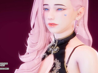 [MMD] HYOLYN - One Way Love Seraphine Sexy Kpop Dance League Of Legends Uncensored Hentai