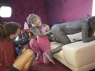 Behind The Scenes Anal Fucking With Tattooed German Amateurs Anuskatzz & Lily Lu