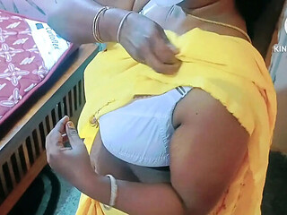Step Mom & Step Son: Hidden Tamil Love Story  Loud Moaning & Pleasure, Full Desi Sex