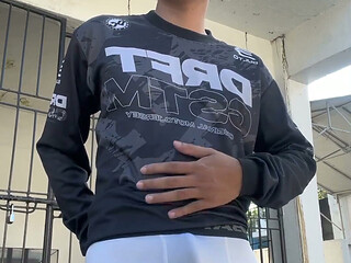 Asian Boy Went on a Long Ride and Masturbate Outdoor
