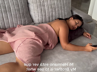 WE'RE HOME ALONE AND MY STEPSISTER