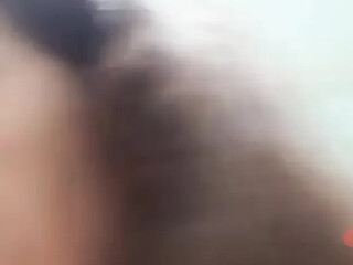 Hotwife gets a surprise call from her hubby during dirty video chat