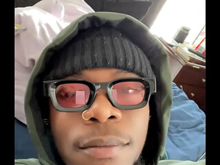 Ebony Slut Deep-Throating My Cock While I Talk About Having A Good Day