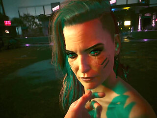 Cyberpunk 2077 Rogue Sex Scene - Blistering Love Sex Scene [18+] Porn Game Play