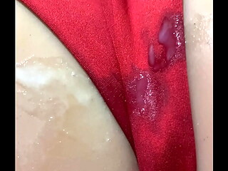 minha inteada loirinha chego com a calcinha cheia de porra ( sex toy )