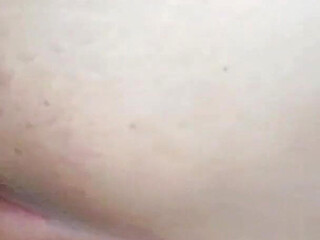 Filipina's Tight Pussy Stretched by Huge Cock, Cum Insid