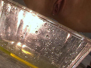 Blindfolded Brunette Babe Bound Fingered and Creampied Hardcore