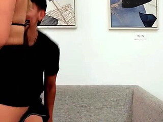 A Promiscuous Employee Gives in to the Perverse Desires of Her Young Boss