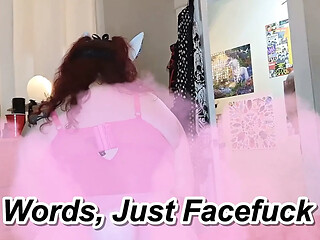 Throatfuck frenzy in POV Halloween special with Sasha May