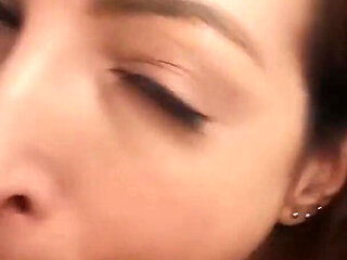 Super sloppy blowjob with Liz Rainbow