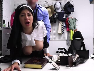 Horny Gets Punished For Shoplifting - Cami Strella