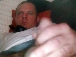 Loads of Pre Cum Half Errect