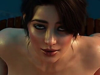 Seductive Swimmer Sucking Cock in the Swimming Pool