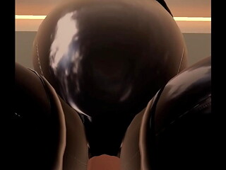 Latex Cumflation Belly Expansion