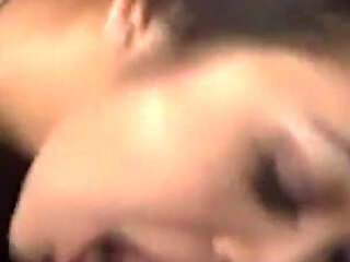 Naughty Big Tit Asian Cleans up Gloryhole Spiunk