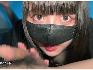 Slow, intense blowjob while locked in hungry gaze
