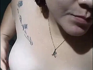 Every time my wife comes in to take a bath she sends me a video masturbating