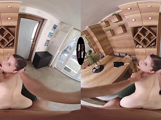 Sexy captain Mandy Moon fucks stepdaddy hard  VirtualTaboo