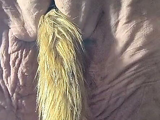 This Huzzy Tease Squirting to Her Knees