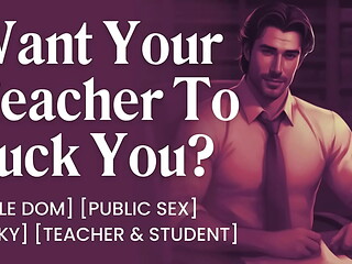 ASMR Male Voice: Strict Teacher Fucks His Naughty Student &ndash_ ASMR Audio Porn Erotic Audio Story