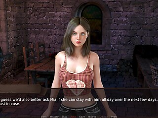 Hot redhead babe shows off big boobs and loves PC gaming