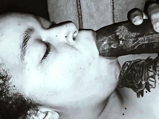 Suprise Cum swallowing