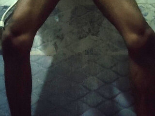 Masterbating by watching porn video at my bathroom